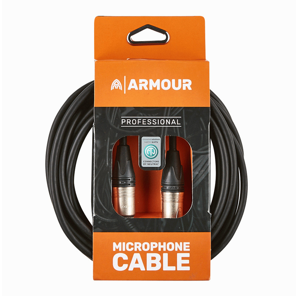 Armour NXXP20 Microphone Cable 20 Foot with Neutrik Connector XLR to XLR
