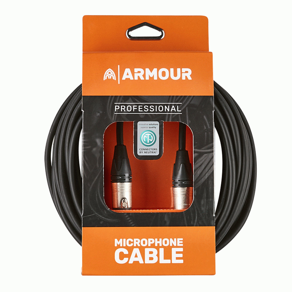 Armour NXXP30 Microphone Cable 30 Foot with Neutrik Connector XLR to XLR