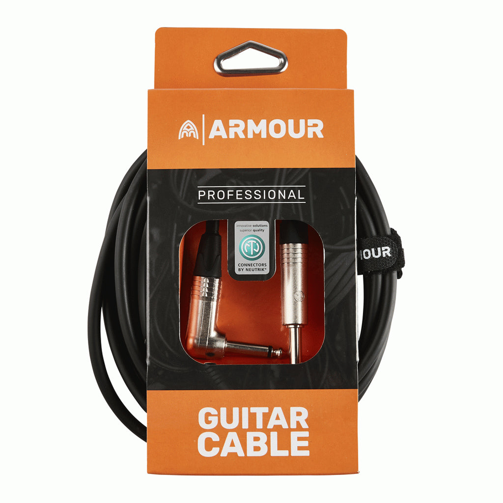 Armour NGPL10 10cm Guitar Patch Cable With Neutrik Connector