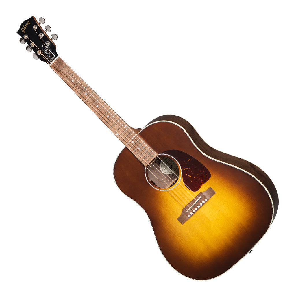 Gibson J45 Studio Walnut Lefty Satin Walnut Burst
