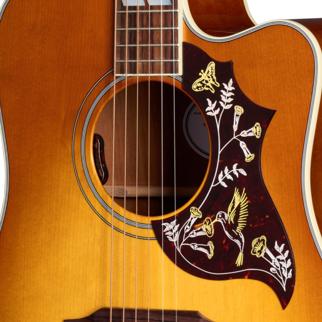 Gibson - Hummingbird Standard EC Heritage Acoustic Guitar - Cherry Sunburst
