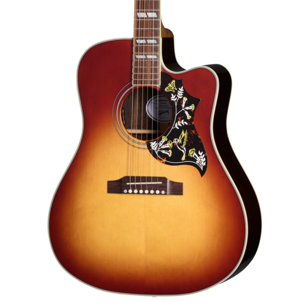 Gibson - Hummingbird Standard Rosewood EC Acoustic Guitar - Rosewood Burst