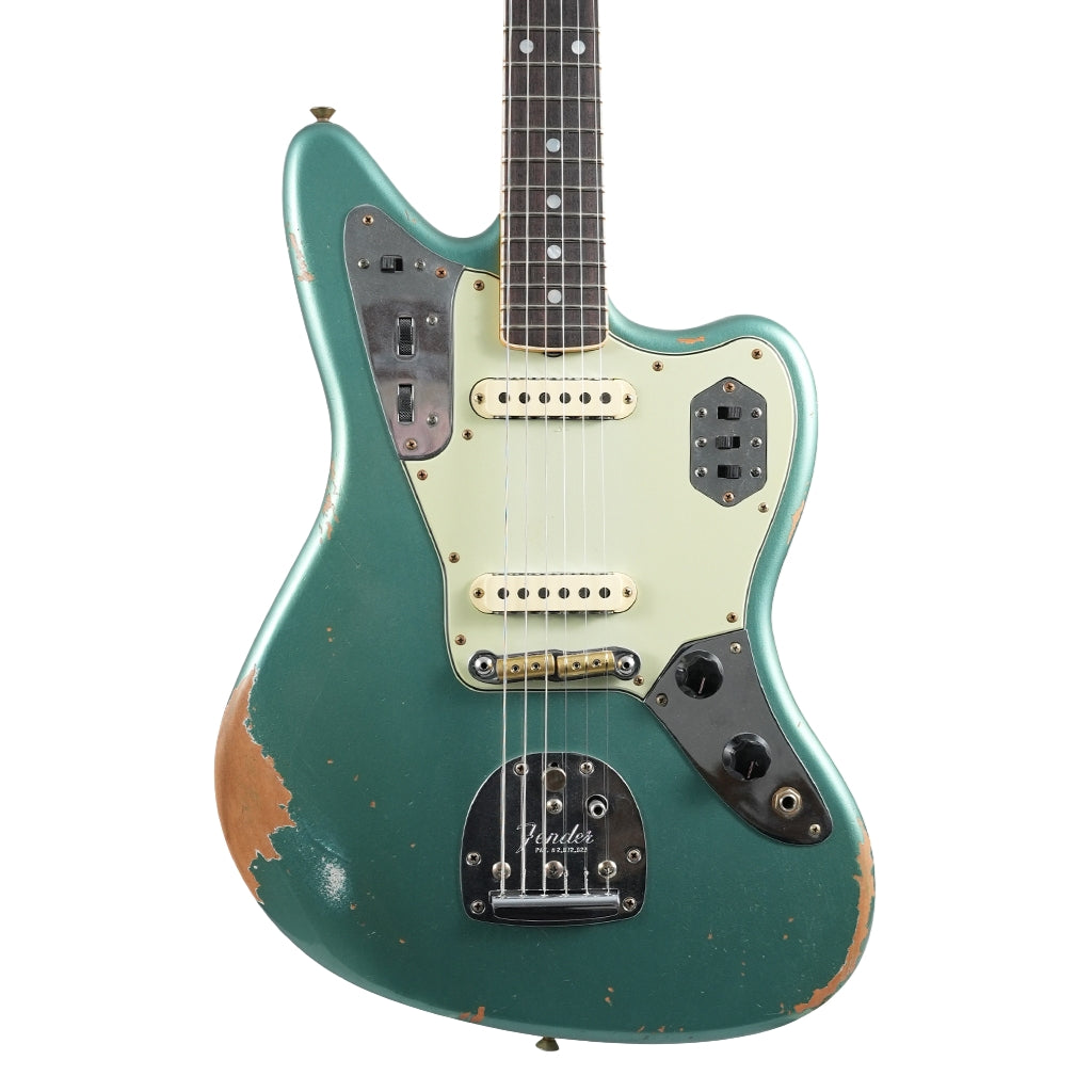 ギター Fender jaguar 1964 Sherwood Green Fender Custom Shop 1964 Jaguar Lush Closet Classic Sherwood