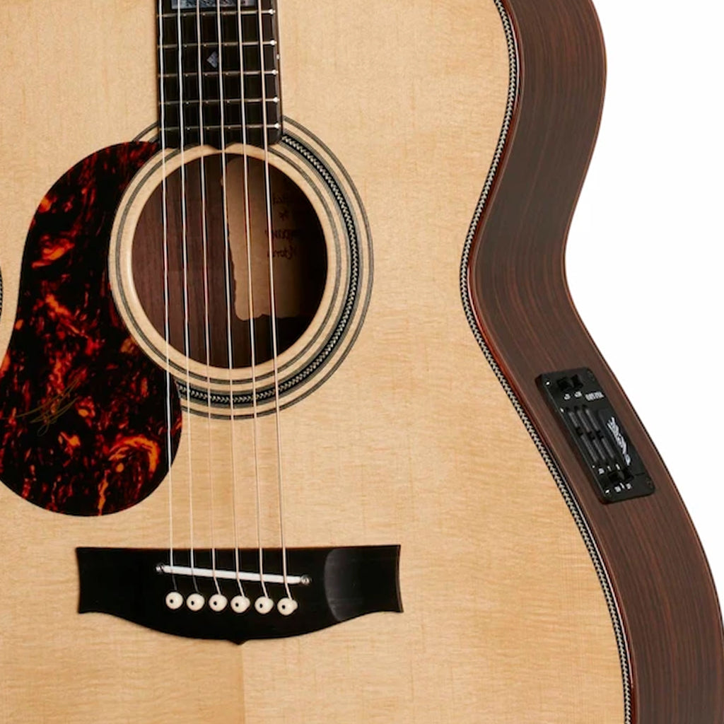 Maton EM100 808 Messiah Series Left Handed Acoustic-Electric Guitar - Natural