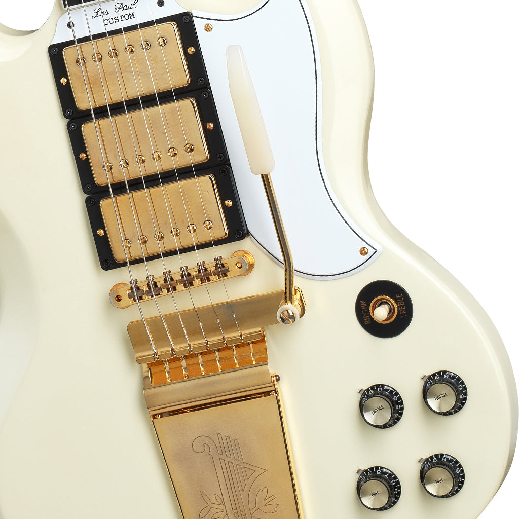 Gibson Custom Shop - 1963 Les Paul SG Custom Reissue - VOS - Classic White