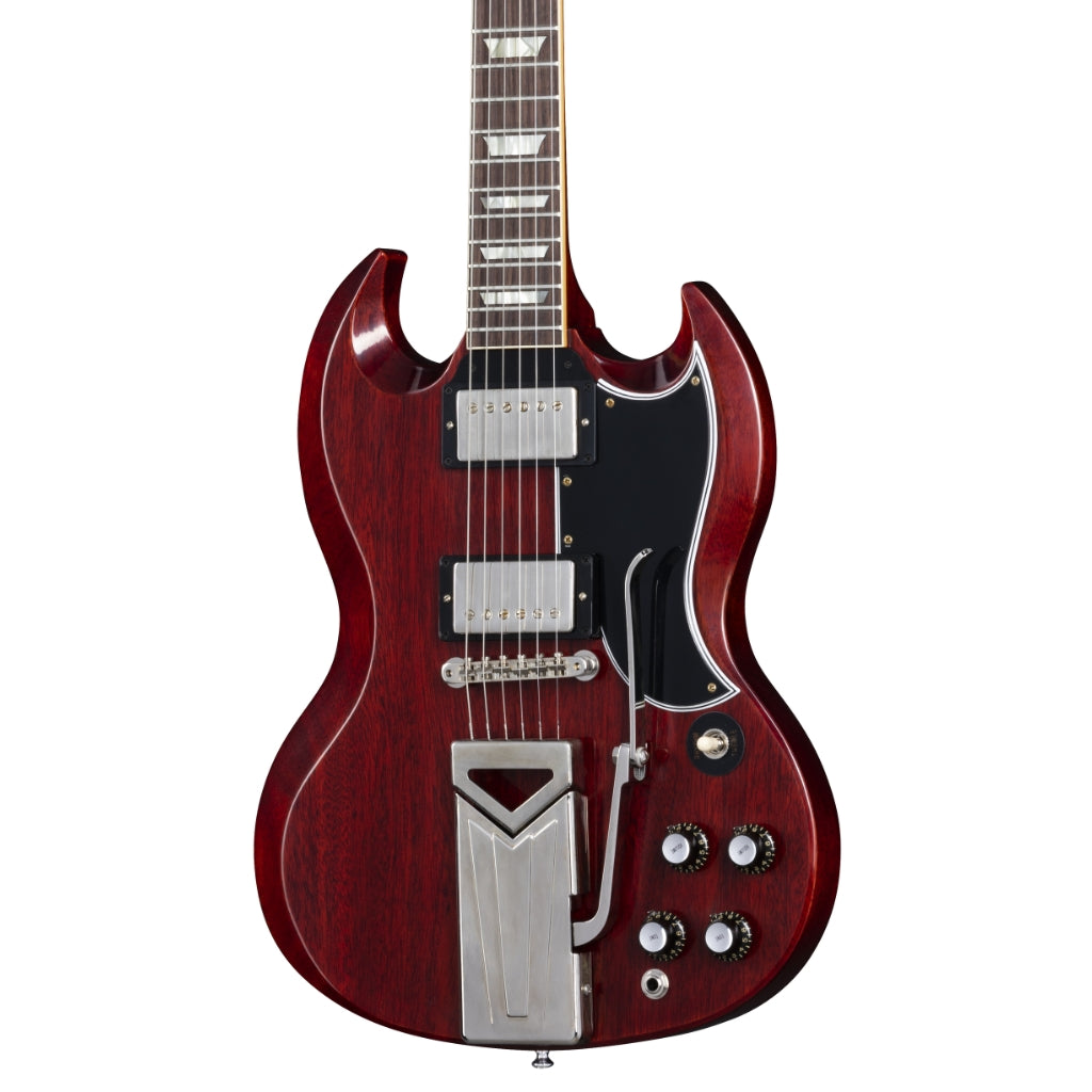 Gibson - 60th Anniversary 1961 Les Paul SG Standard With Sideways Vibrola - Cherry Red