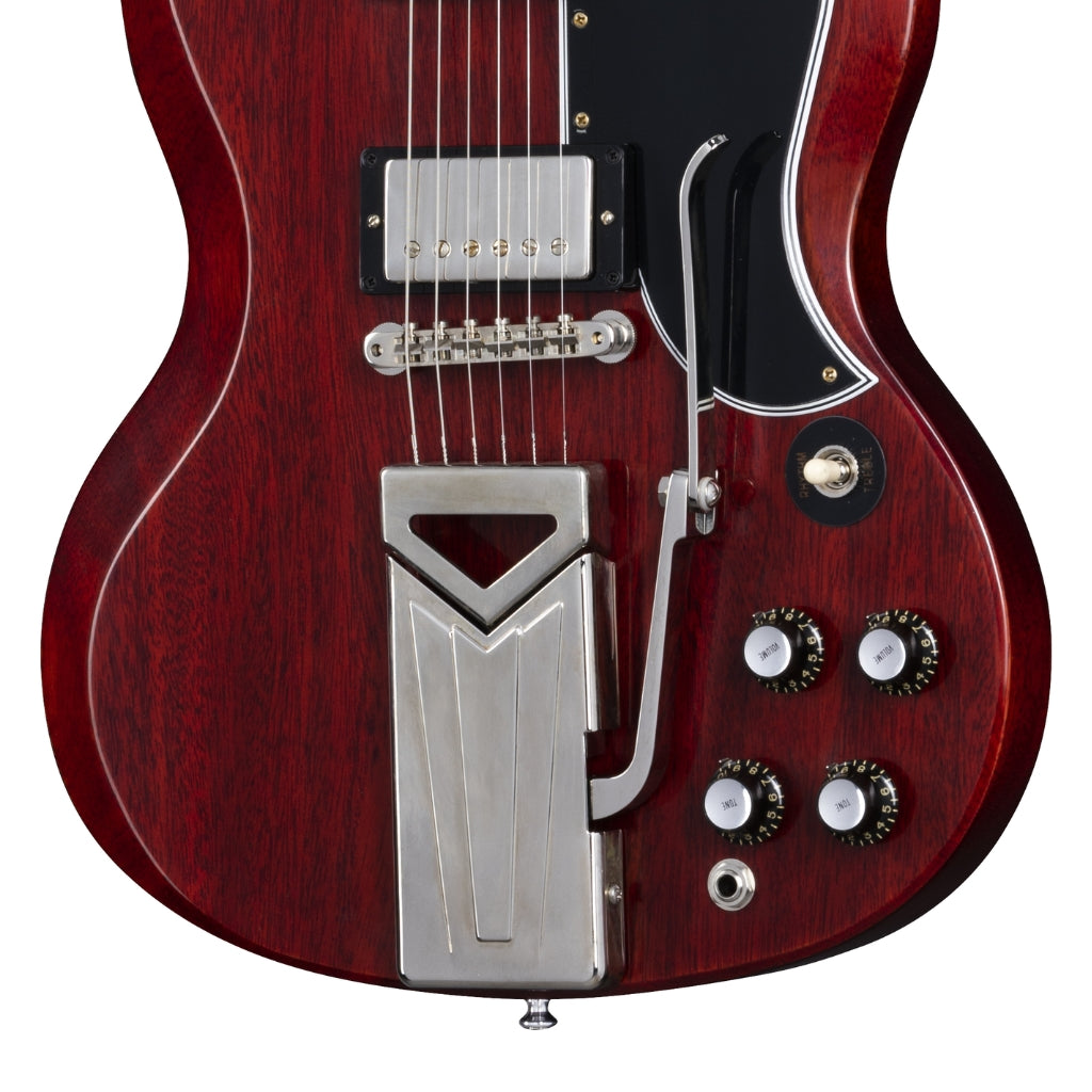 Gibson - 60th Anniversary 1961 Les Paul SG Standard With Sideways Vibrola - Cherry Red