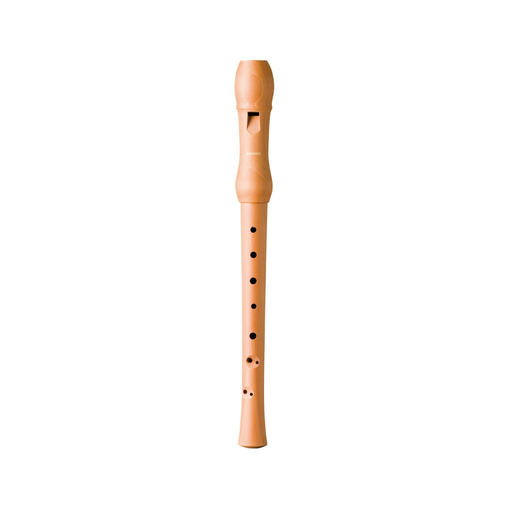 Hohner Musica Light Pearwood 2 Part Baroque Recorder - C Soprano