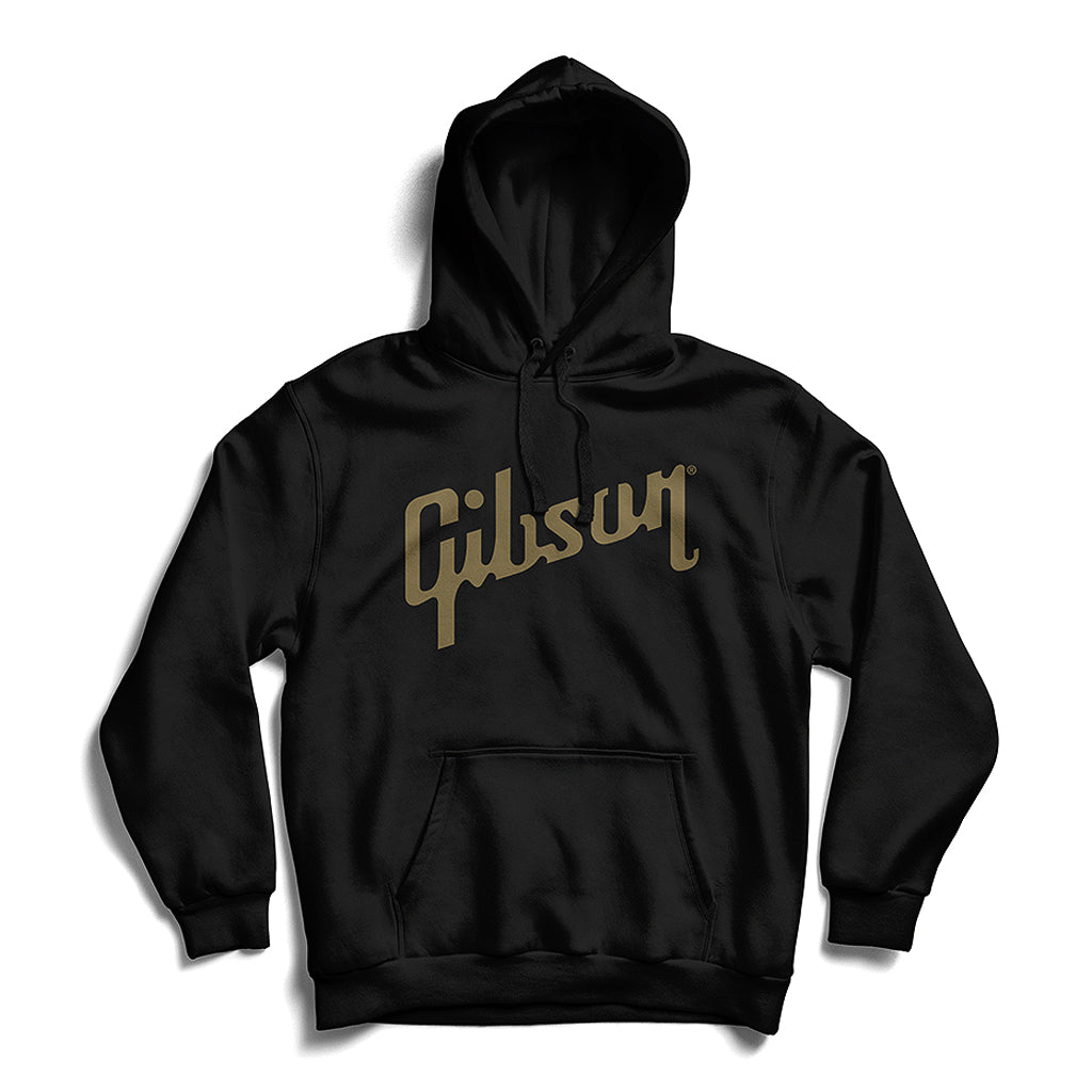 Gibson Logo Hoodie Black XS