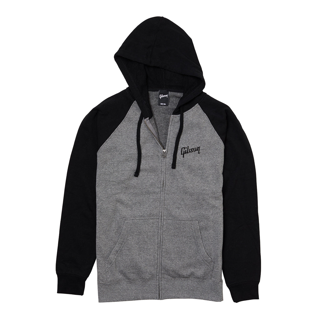 Gibson Logo Full Zip Hoodie XS