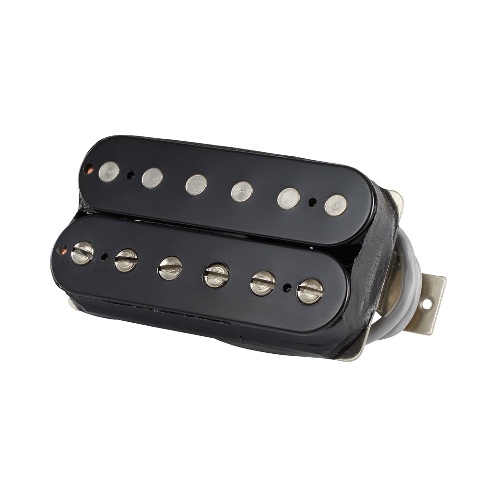 Gibson - 498T Hot Alnico Treble Alnico V Bridge Humbucker 4-Conductor Double - Black Pickup