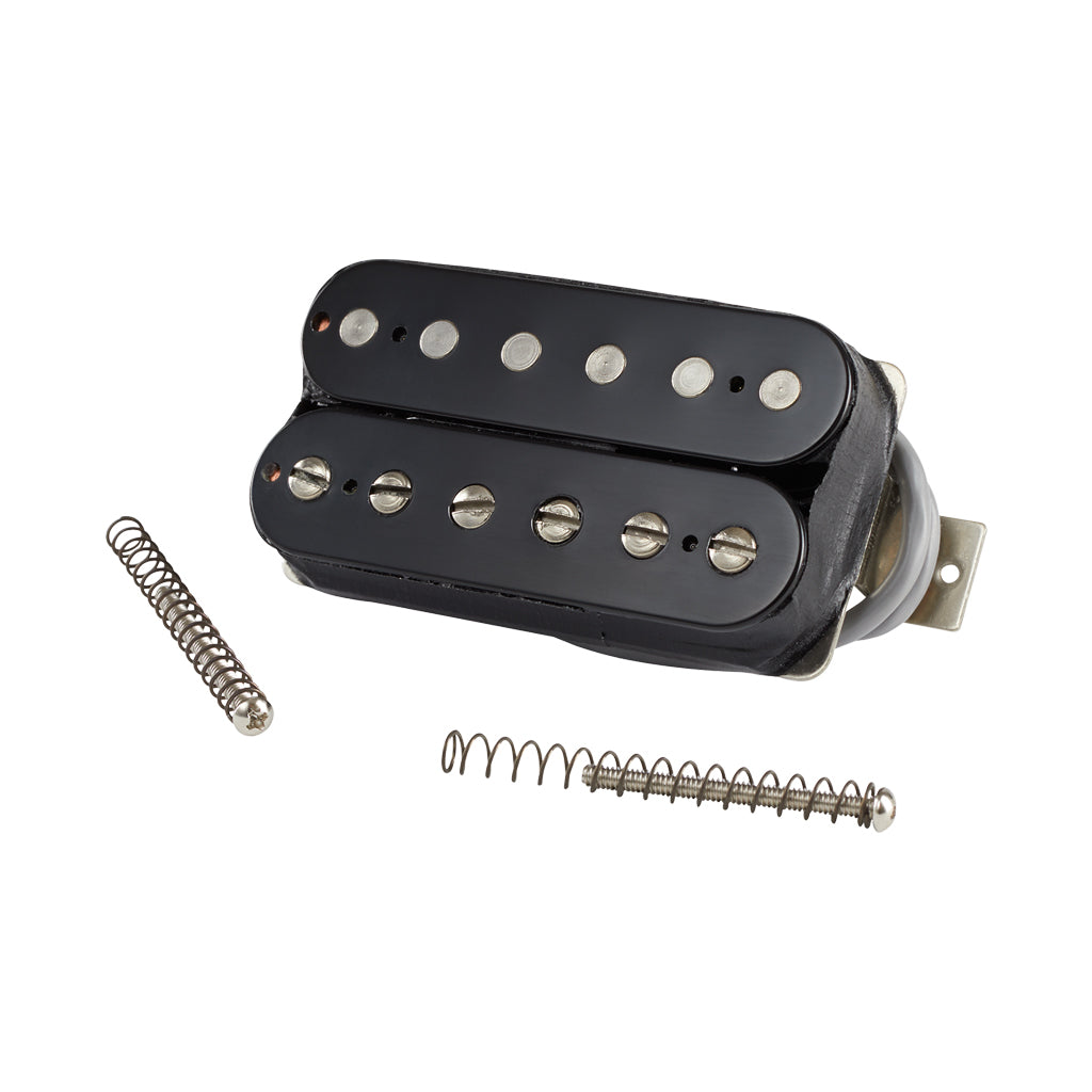 Gibson - 498T Hot Alnico Treble Alnico V Bridge Humbucker 4-Conductor Double - Black Pickup