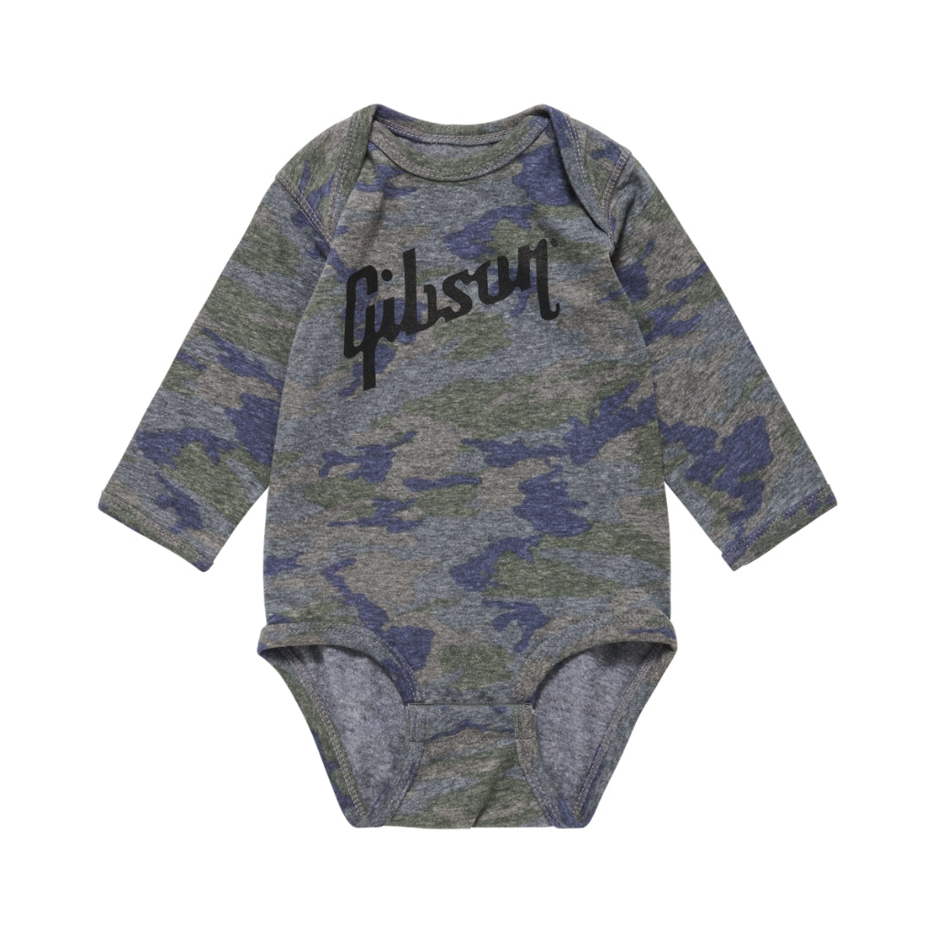 Gibson - Camo Baby Onesie - Camo 3/6M