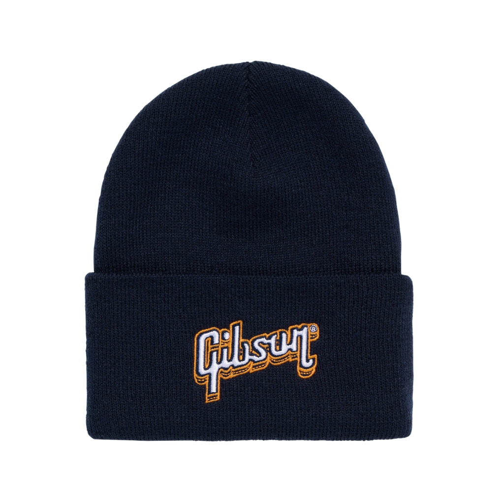 Gibson - Kid's Logo Beanie - Navy