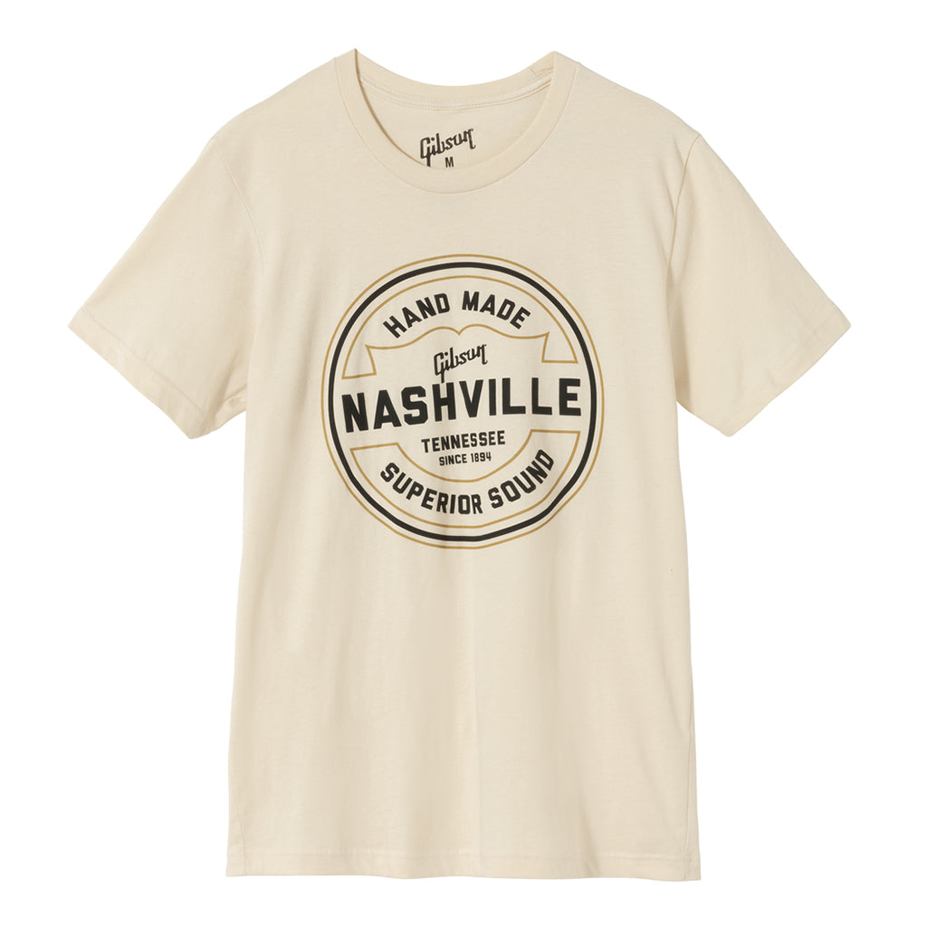 Gibson Handmade In Nashville Tee Cream XL