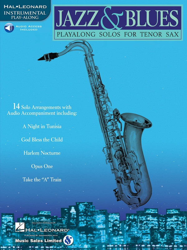 Jazz & Blues Solos - Play Along For Tenor Saxophones