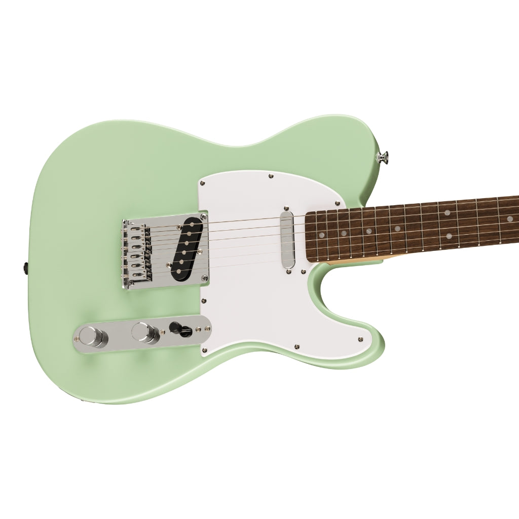 Squier - FSR Sonic Telecaste Electric Guitar - Surf Green, Laurel Fingerboard