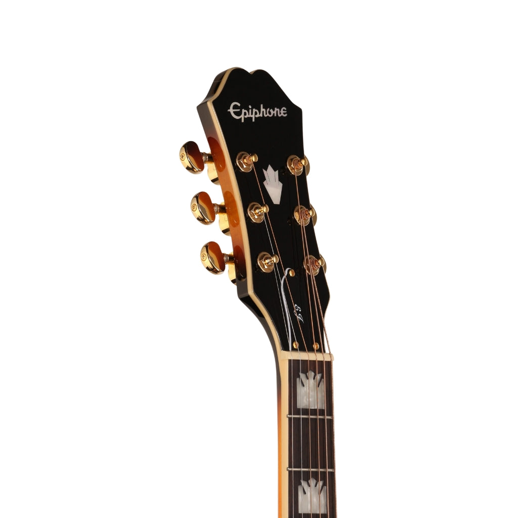 Epiphone - J200EC Studio Left Handed - Vintage Sunburst