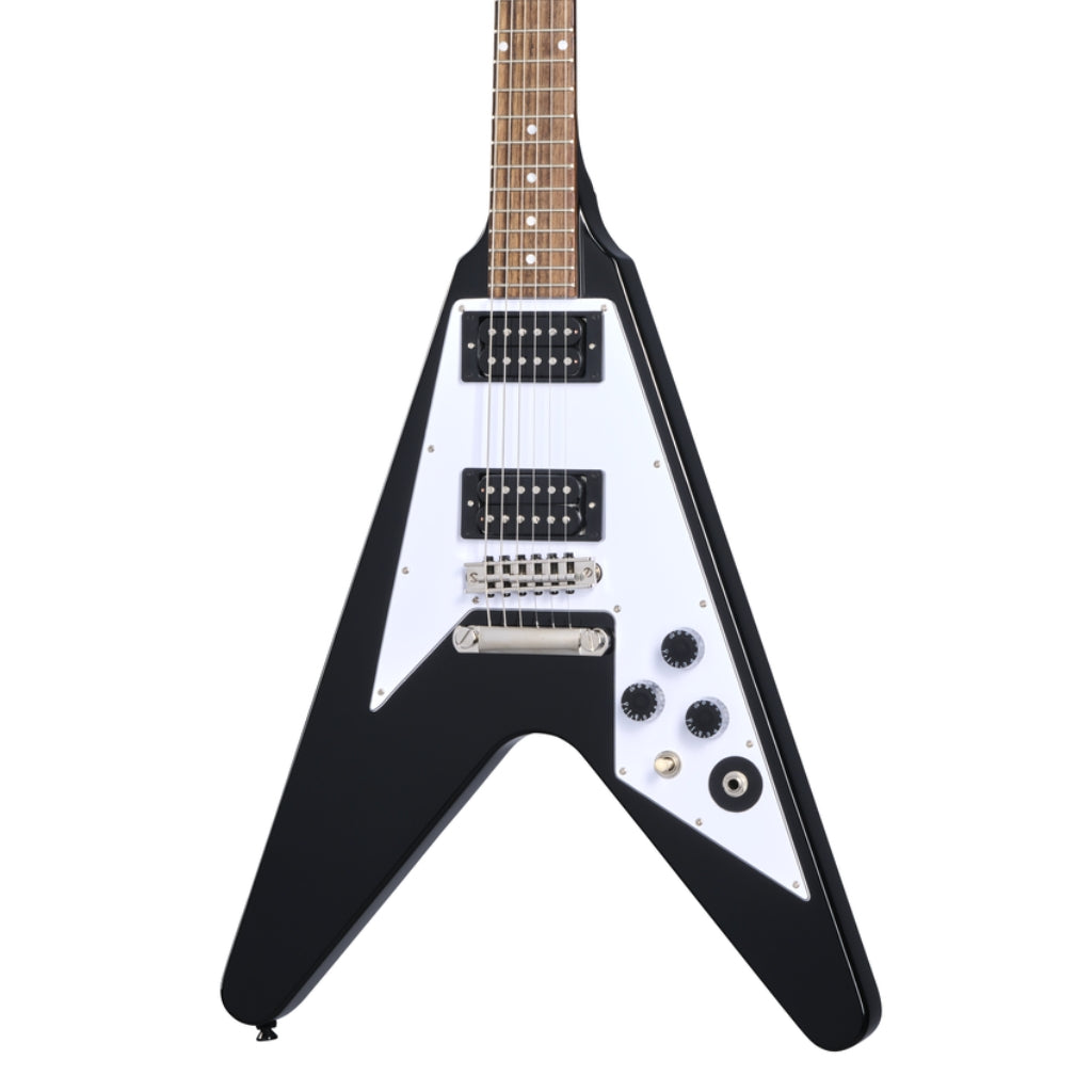 Epiphone - Kirk Hammett 1979 Flying V Electric Guitar -  Ebony