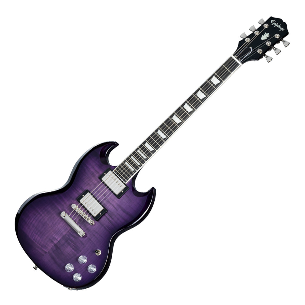 Epiphone SG Modern Figured in Purple Burst