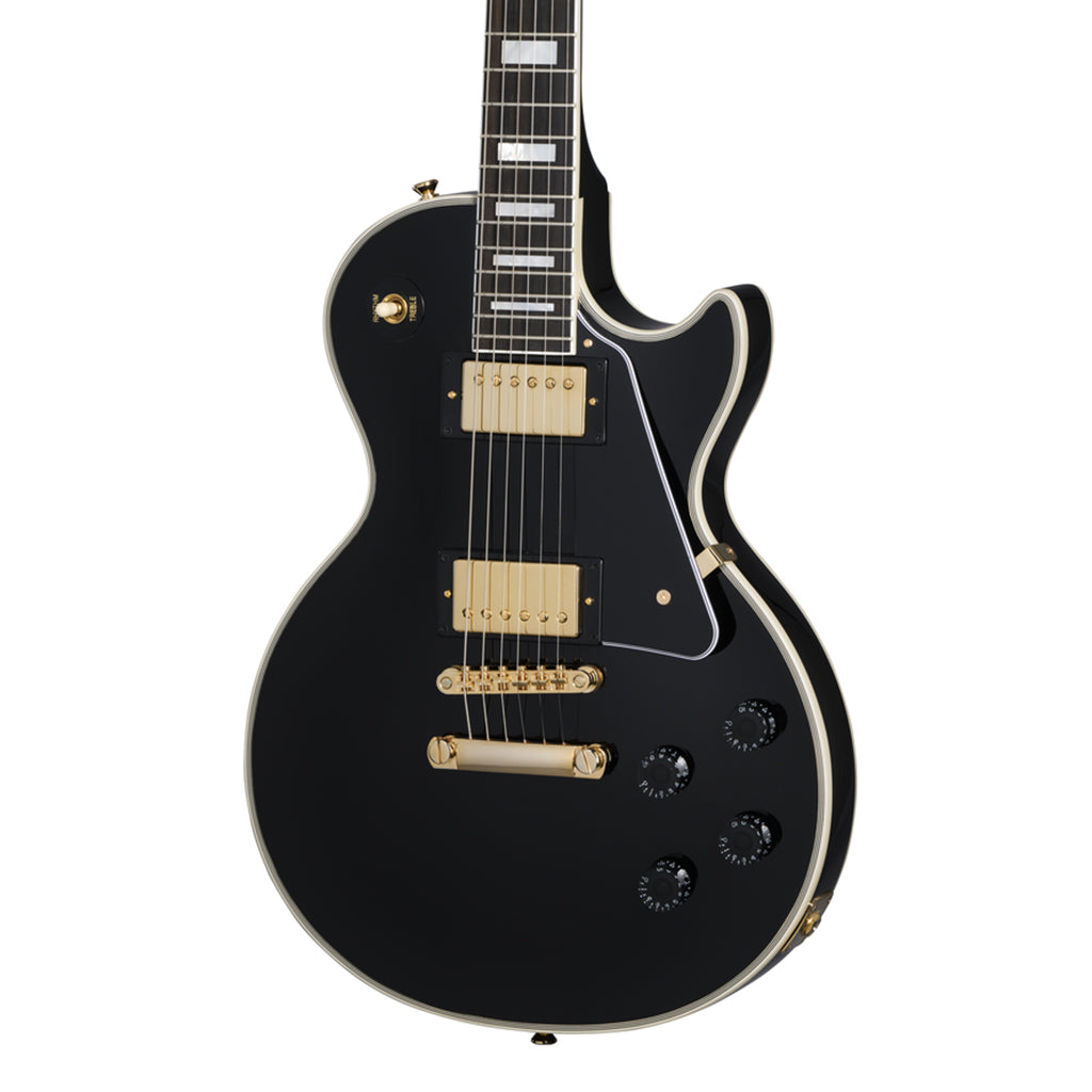 ギター epiphone Les Paul custom ebony Epiphone Les Paul Custom Ebony <エピフォン>｜平野楽器