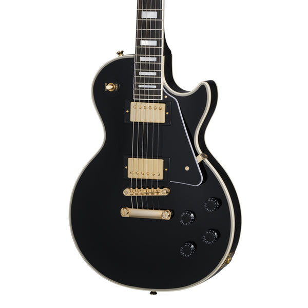 Epiphone LesPaul Custom ブラック Epiphone Les Paul Custom Ebony Black【4.19kg】レスポール