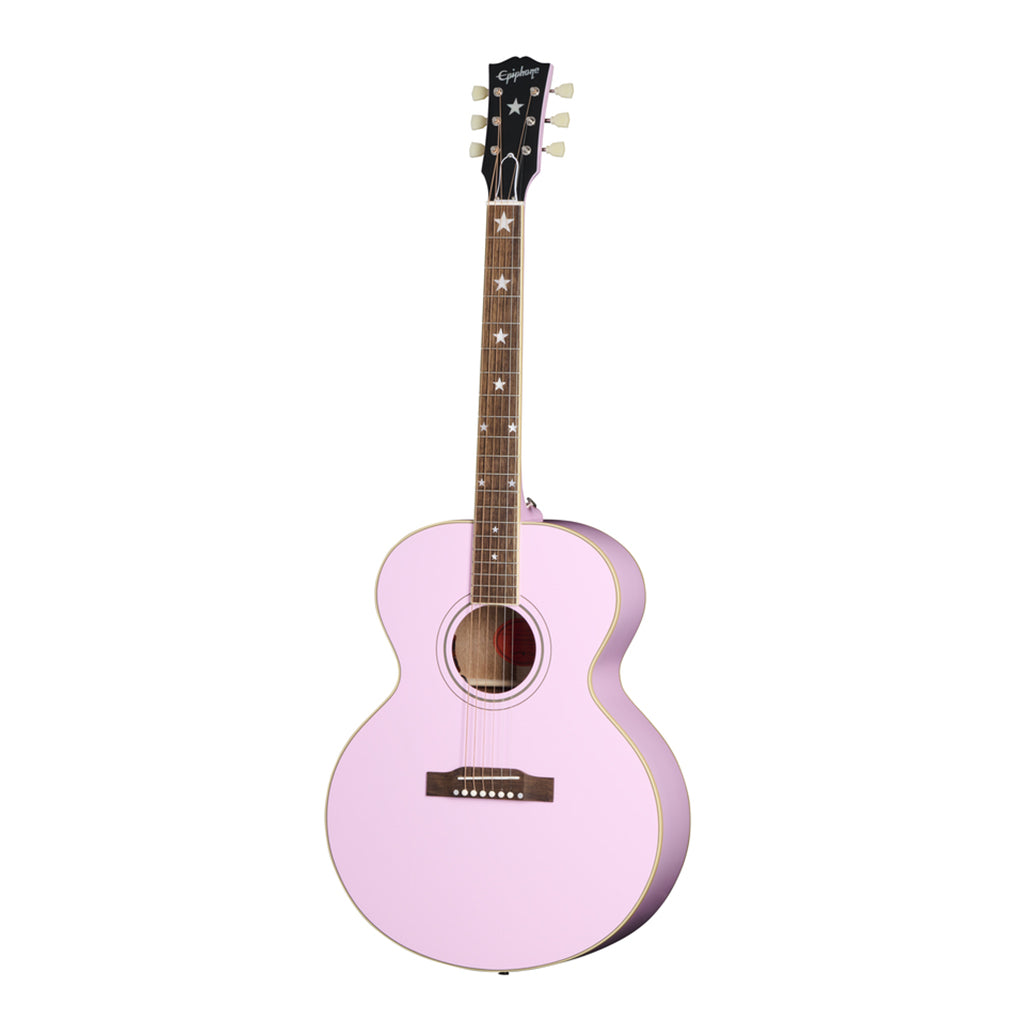Epiphone J180 LS Pink with Hardcase - Sky Music