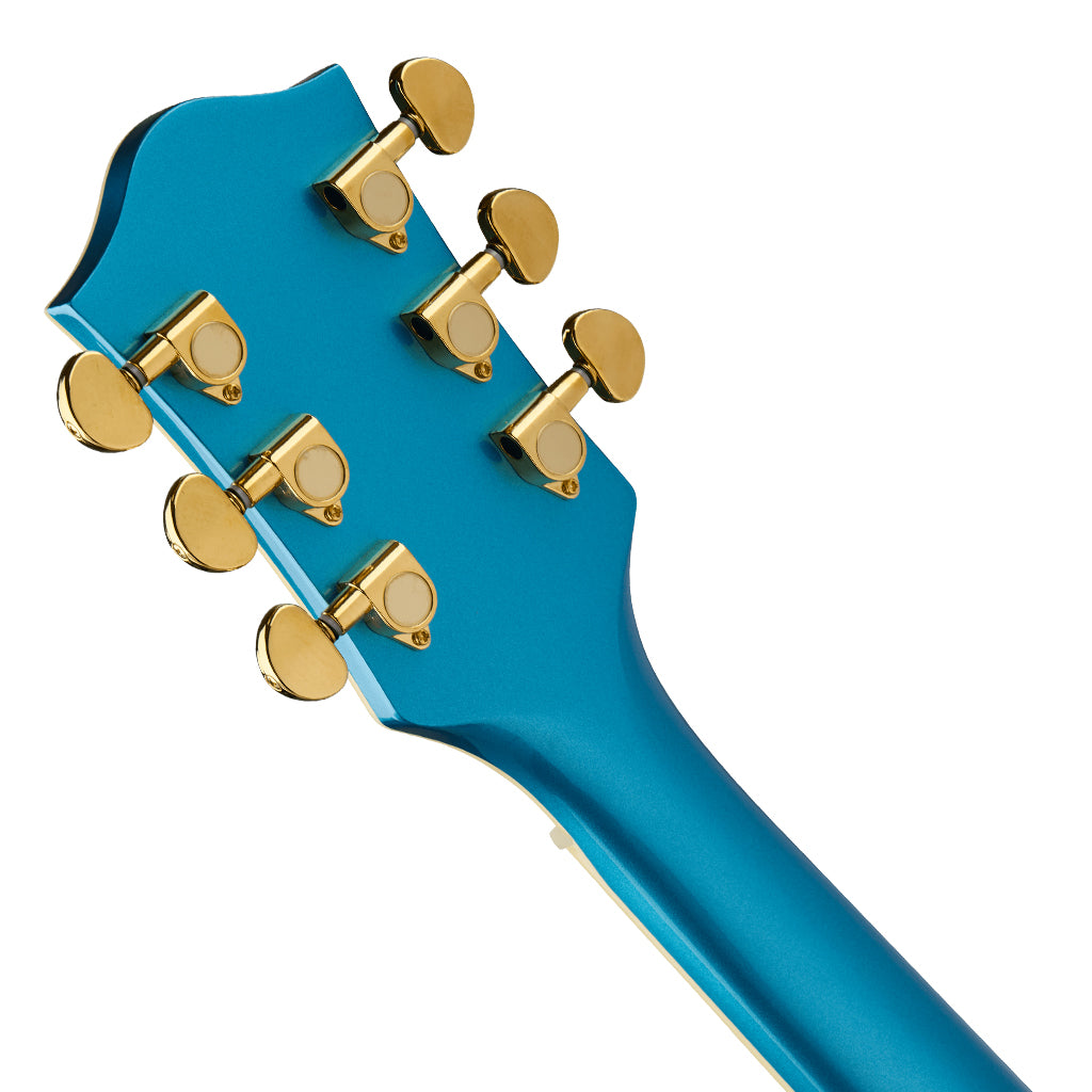 Gretsch Limited Edition G2655TG Streamliner Centre Block Jr Doublecut with Bigsby Electric Guitar Laurel Fingerboard Riviera Blue