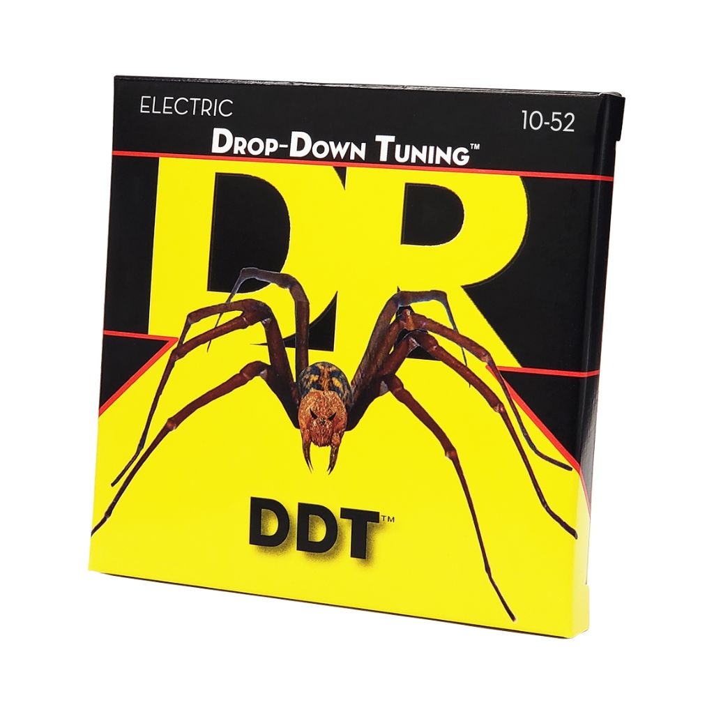 DR - Drop-Down Tuning Nickel Plated Steel Electric Guitar Strings - Medium to Heavy 10-52