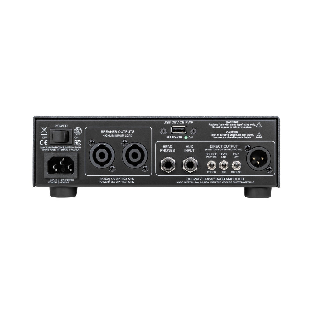 Mesa Boogie - Subway D-350 Class D - Bass Amp