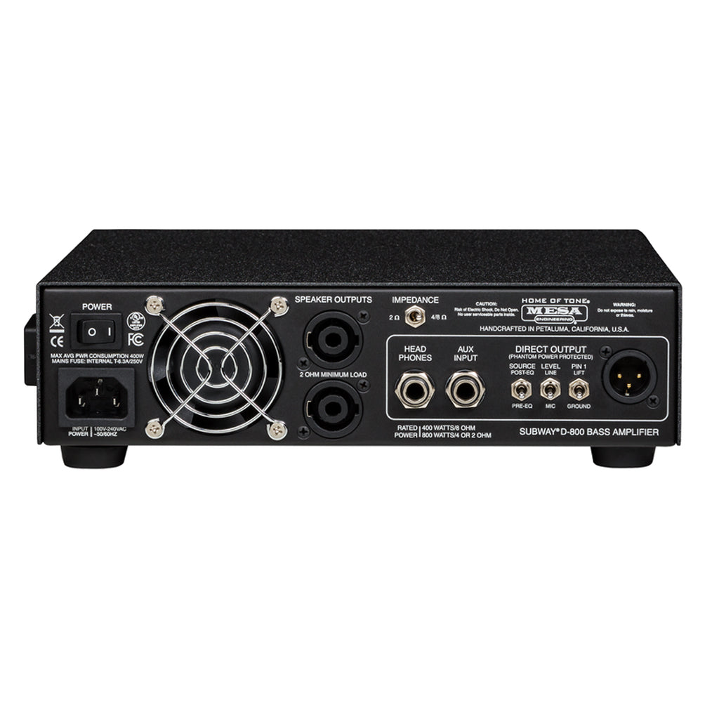 Mesa Boogie Subway D 800 Bass Head
