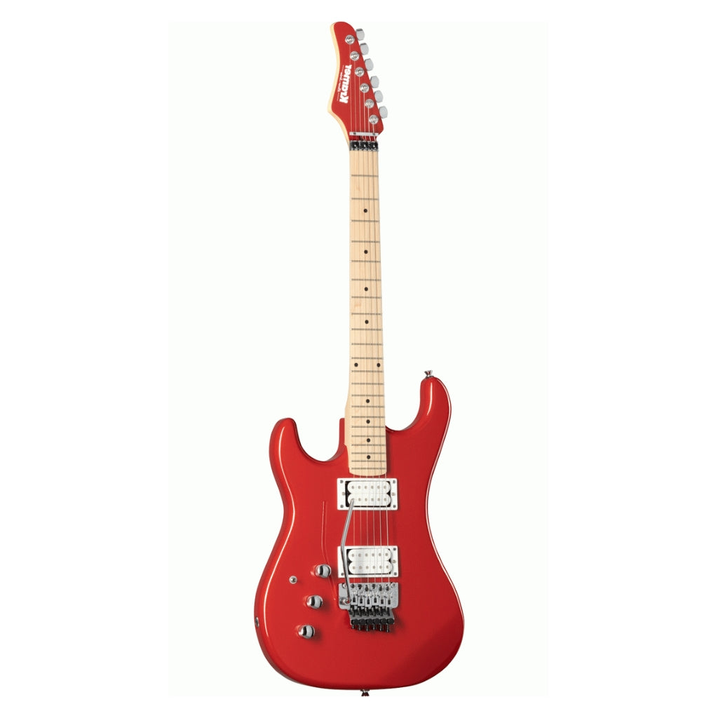 Kramer - Pacer Classic Left Handed Electric Guitar - Scarlet Red Metallic