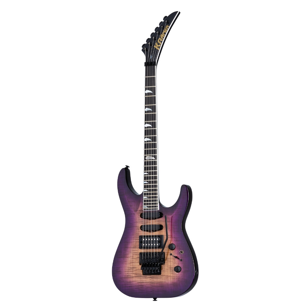 Kramer - SM-1 Figured Electric Guitar - Royal Purple Perimeter