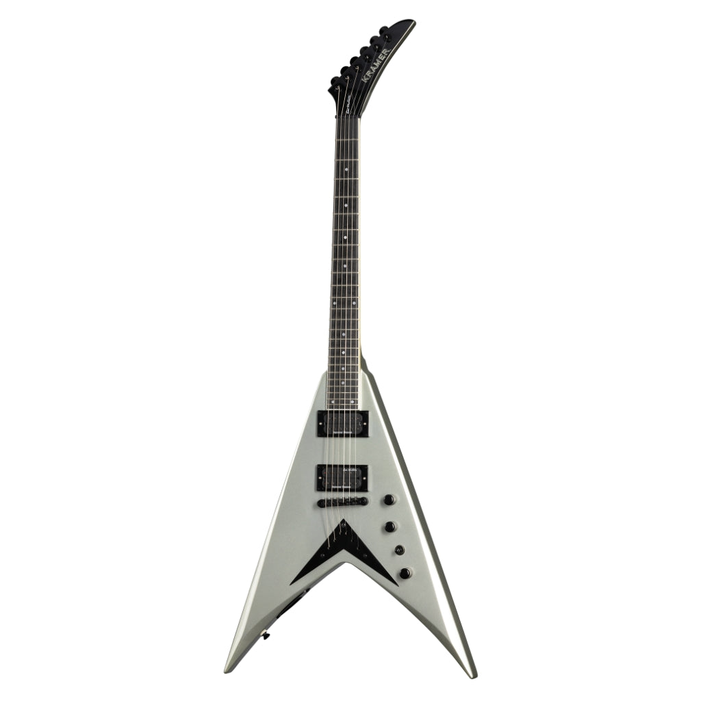 Kramer - Dave Mustaine Vanguard in Case - Metallic Silver