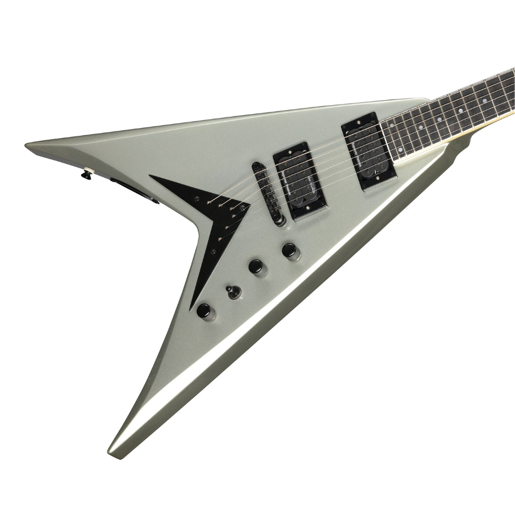 Kramer - Dave Mustaine Vanguard in Case - Metallic Silver