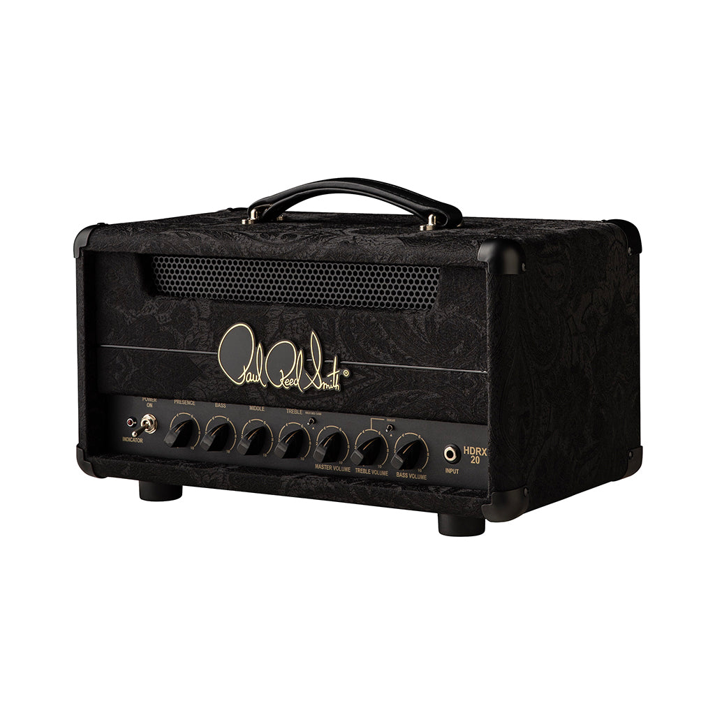 PRS HDRX20 Limited Edition Amplifier Head - Black Paisley, Salt & Pepper Cloth