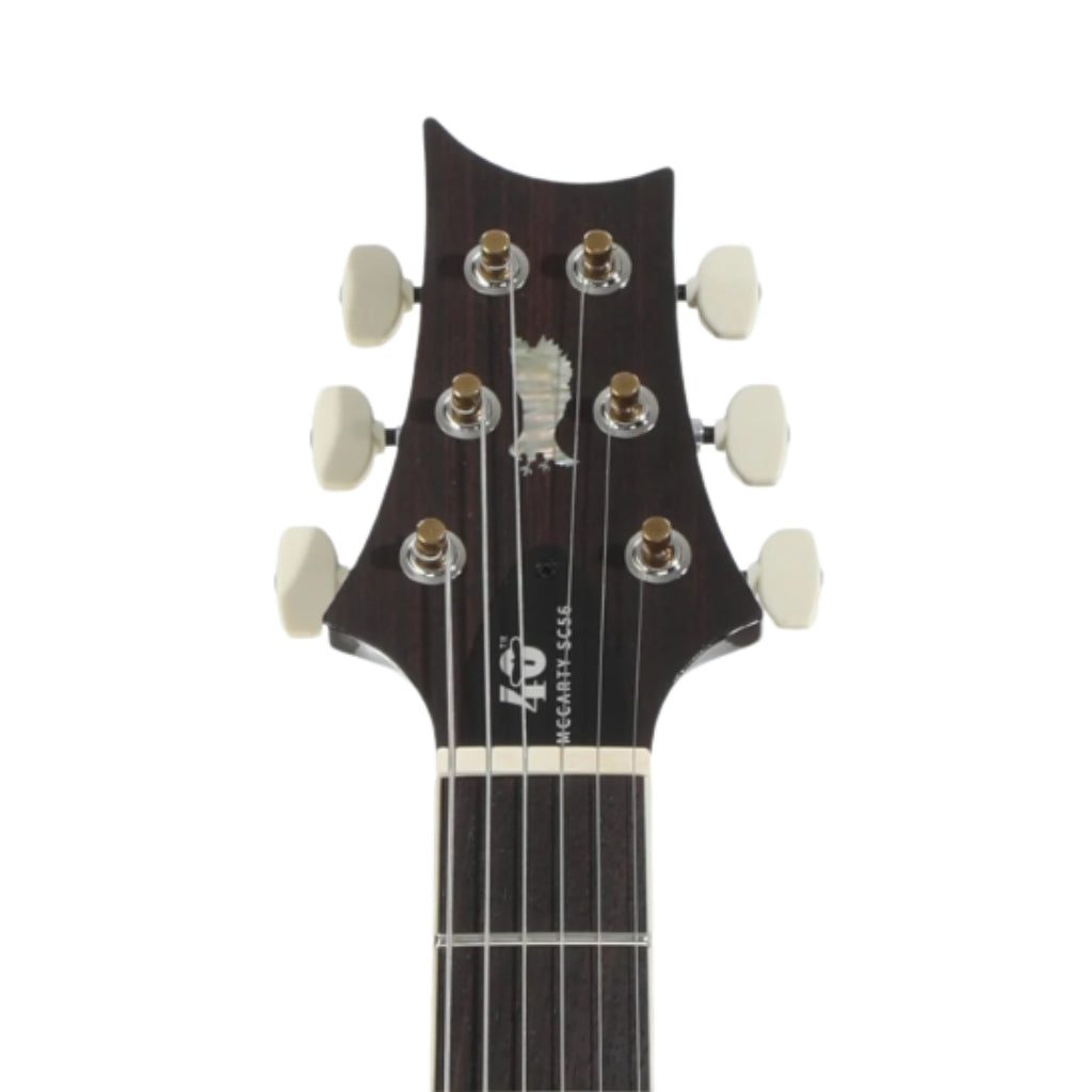 PRS - 40th Anniversary McCarty SC56 Singlecut Limited Edition Electric Guitar - Black Gold Burst
