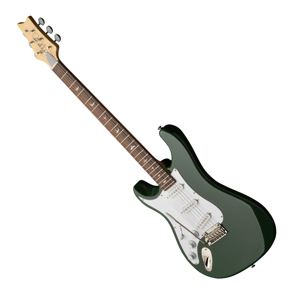 PRS SE Silver Sky Rosewood Fretboard Left Handed - Laurel Green