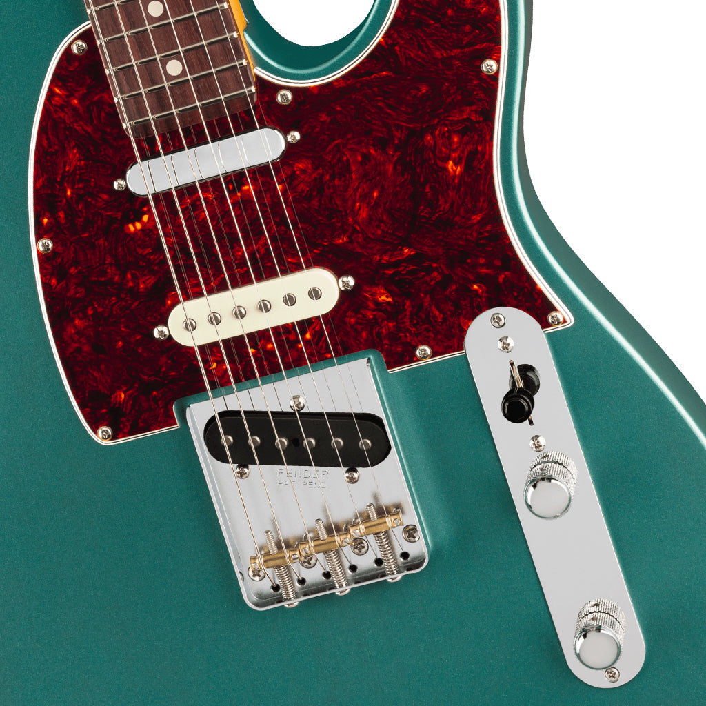 Fender American Professional Classic Hotshot Telecaster Rosewood Fingerboard - Faded Sherwood Green Metallic