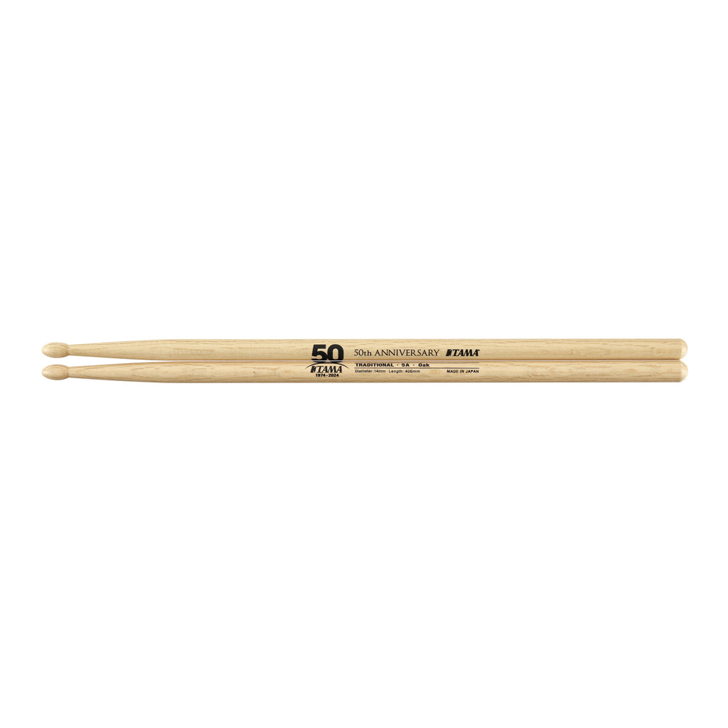 Tama 50th Anniversary Limited Drumstick Oak 5A