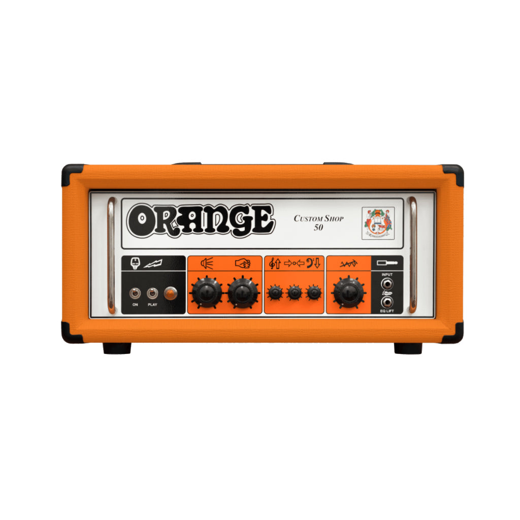 Orange Custom Shop Handwired 50W Valve Head
