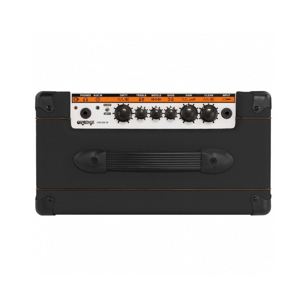 Orange - Crush 20 1 x 8-inch 20-watt Combo Amp - Black