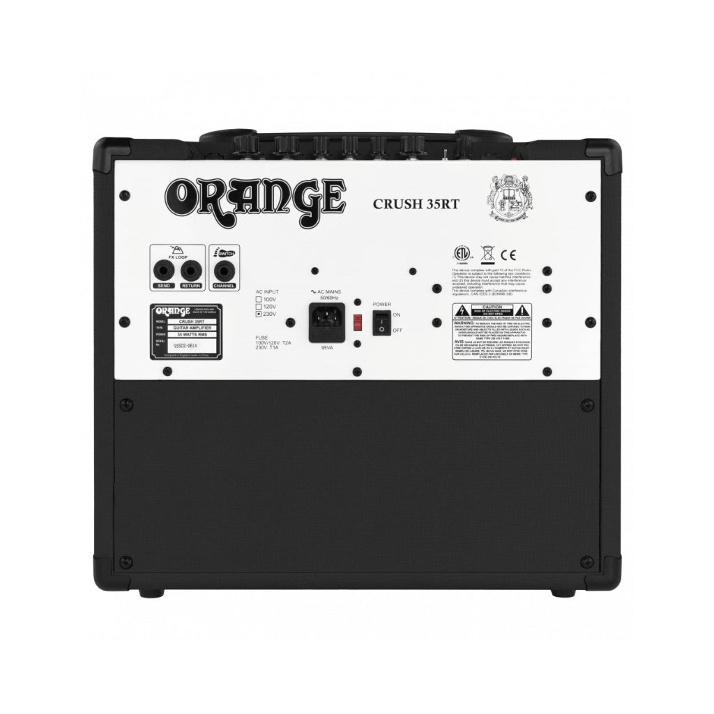 Orange - Crush 35RT 1 x 10-inch 35-watt Combo Amp - Black