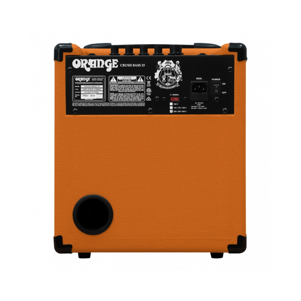 Orange - Crush Bass 25 1 x 8-inch 25-watt - Bass Combo Amp