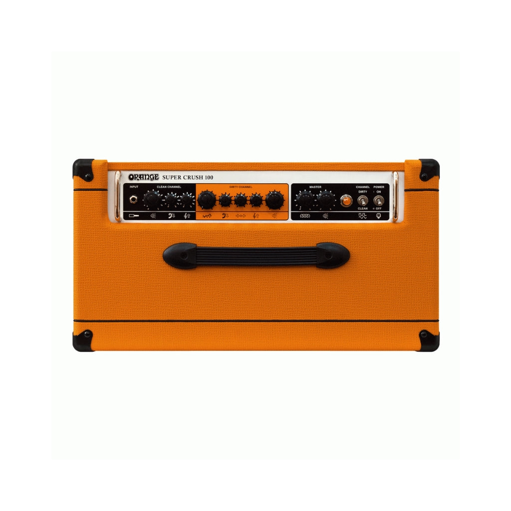 Orange - Super Crush 100 - 100-watt Solid-state 1x12-inch Combo - Orange