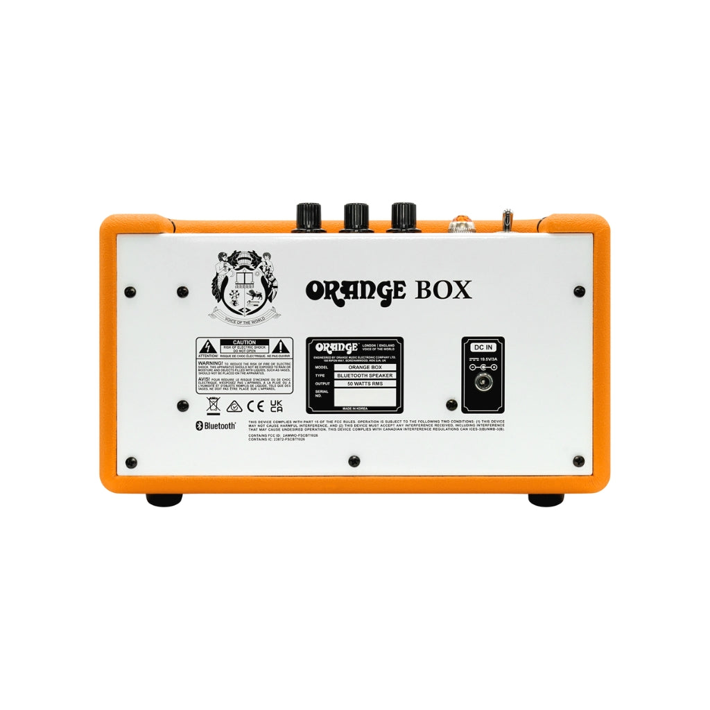 Orange - Box - Portable Bluetooth Speaker
