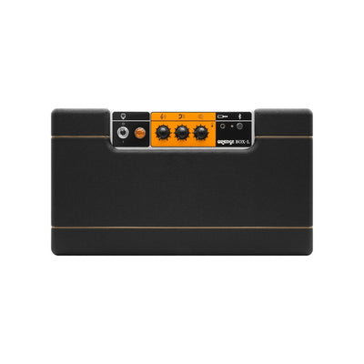 Orange - Box-L Bluetooth Hifi Speaker - Black
