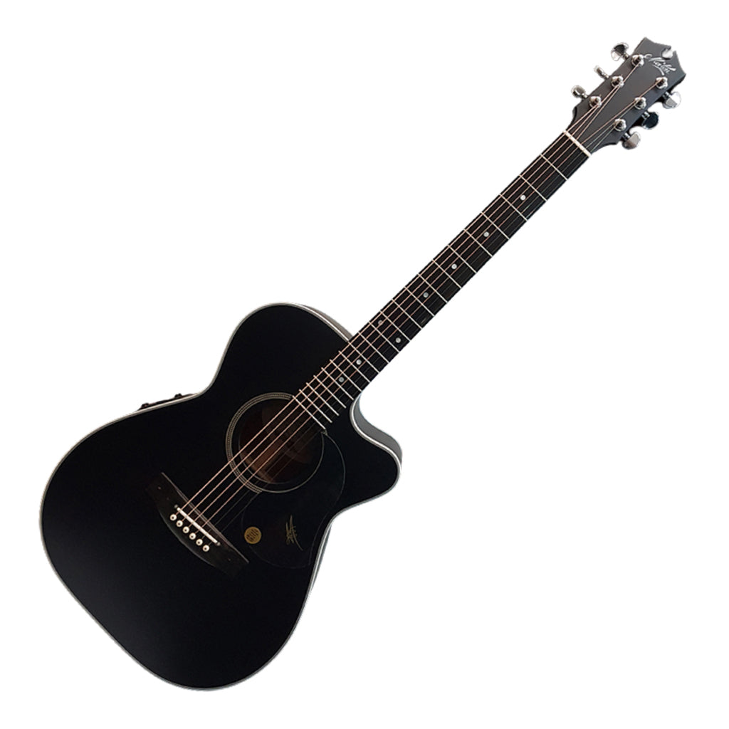 Maton EBG808C Acoustic Electric Guitar Cutaway Nashville - Black