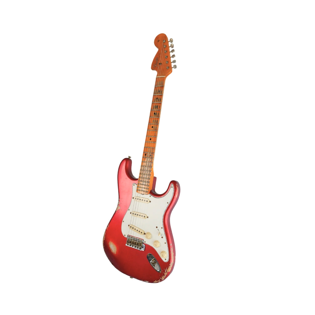 Fender Custom Shop Big Peg Stratocaster Heavy Relic - Aged Candy Apple Red
