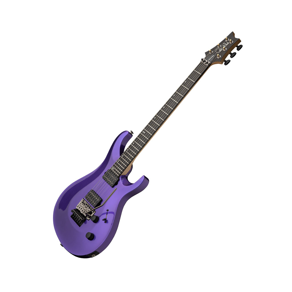 PRS Tekton Floyd Electric Guitar with Floyd Rose Tremolo - Purple Royale